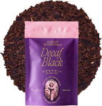 August Essentials Decaf Black Tea – Handcrafted Organic Black Tea for Daily Enjoyment – Bold Evening Drink with Full-Bodied Flavor & Nutty Pecan Notes in a Convenient Resealable Pouch (1.8oz)