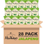 Miss Vickie's Kettle Cooked Potato Chips, Jalapeno, 1.375 Ounce (Pack of 28)