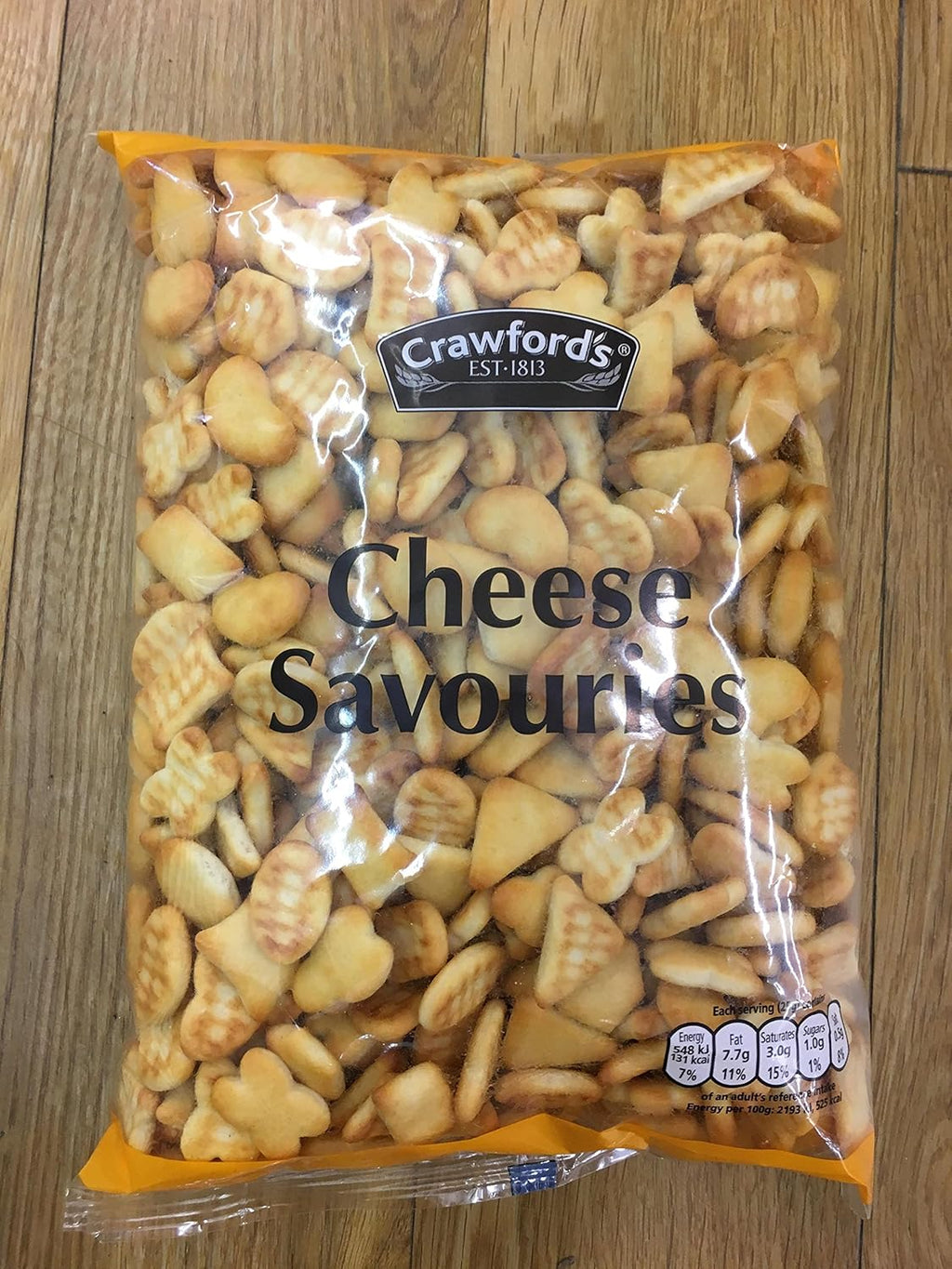 Crawford's Biscuits Cheese Savouries 325 G