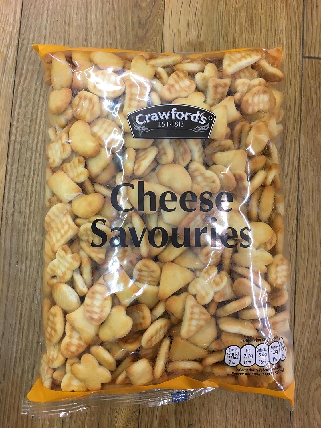 Crawford's Biscuits Cheese Savouries 325 G