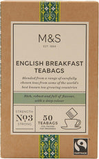 Marks and Spencer English Breakfast 50 Teabags 125g