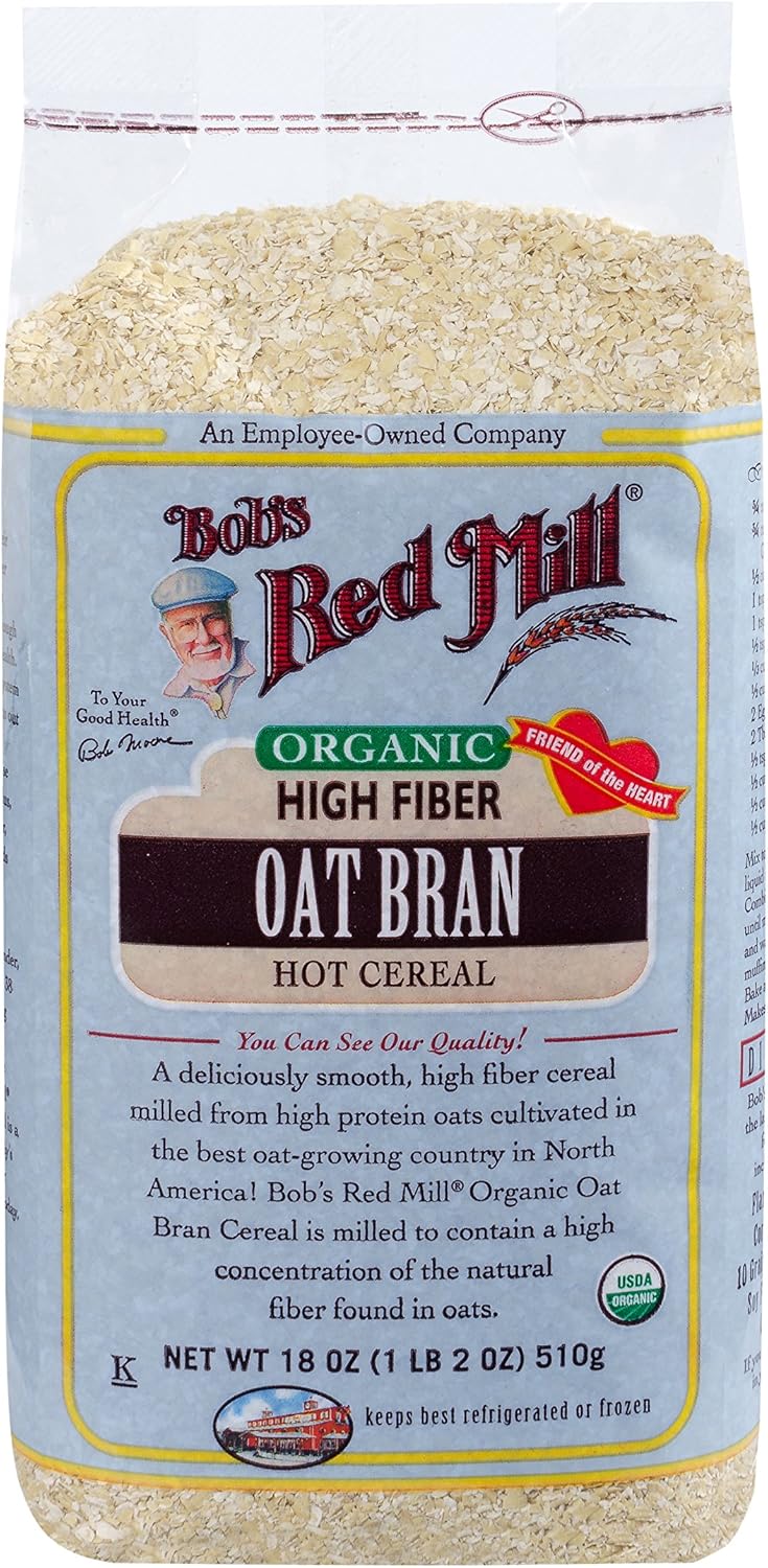 Bob's Red Mill, Oat Bran Cereal, Organic, 18 oz
