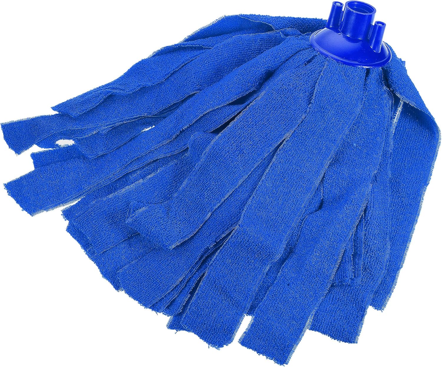 MECCANIXITY Microfiber Cloth Mop Heads Replacement 31cm Length for Wet/Dry Mop Floor Cleaning Pads, Blue