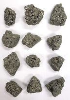1/2 LB Pyrite Crystal Stone - Large Chunks Iron Pyrite Fool's Gold - Bulk Raw Natural Crystal Rough Stones