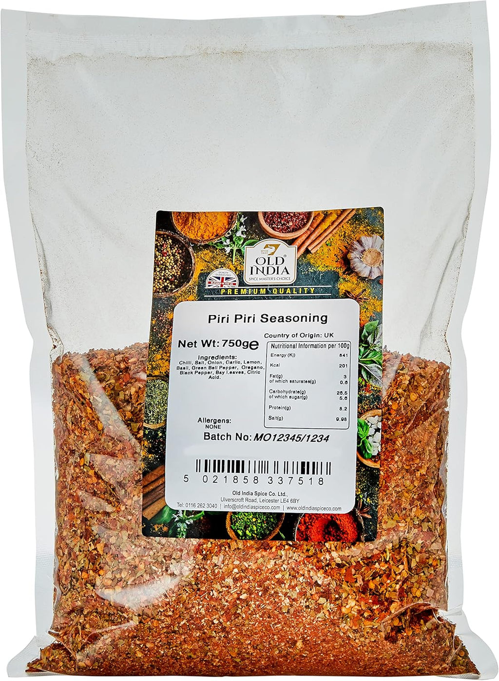 Old India Piri Piri Seasoning 750 g