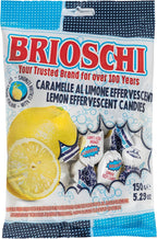 Brioschi Lemon Flavored Effervescent Fizzy Digestive Italian Candies (5.29 oz)
