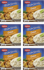 Lipton Soup and Dip Mix For a Delicious Meal Onion Great With Your Favorite Recipes, Dip or Soup Mix 2 oz (Pack of 6)
