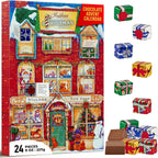 Madelaine Chocolate Advent Calendar With 24 Premium Milk Chocolates - 8 oz (227 grams)