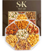 Mother’s Day Nuts Gift Tray, Gourmet Mixed Nuts Assortment With Sweet And Roasted Salted Varieties, Ready To Serve Snack Gift Box For Mom, Family And Thank You Occasions