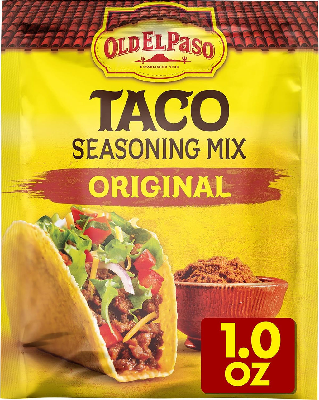 Old El Paso Taco Seasoning Mix, Original Flavor, 1 oz.