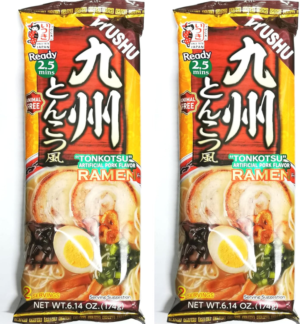 Itsuki Japanese Ramen Noodle Set,Yummy-Yamaguchi (Pack of 2) (Pork)