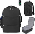 Travel Backpack for Men Women, 18x14x8 inches TSA Approved Carry On Backpack Personal Item Size Airplane Approved Weekender Bag, Water Resistant Lightweight Laptop Daypack for Flight