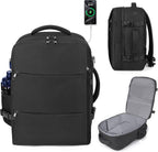 DEYACE Travel Backpack for Men Women, TSA Approved Carry On Backpack 17x13x8 Personal Item Size Airplane Approved Weekender Bag, Water Resistant Lightweight Laptop Daypack for Flight