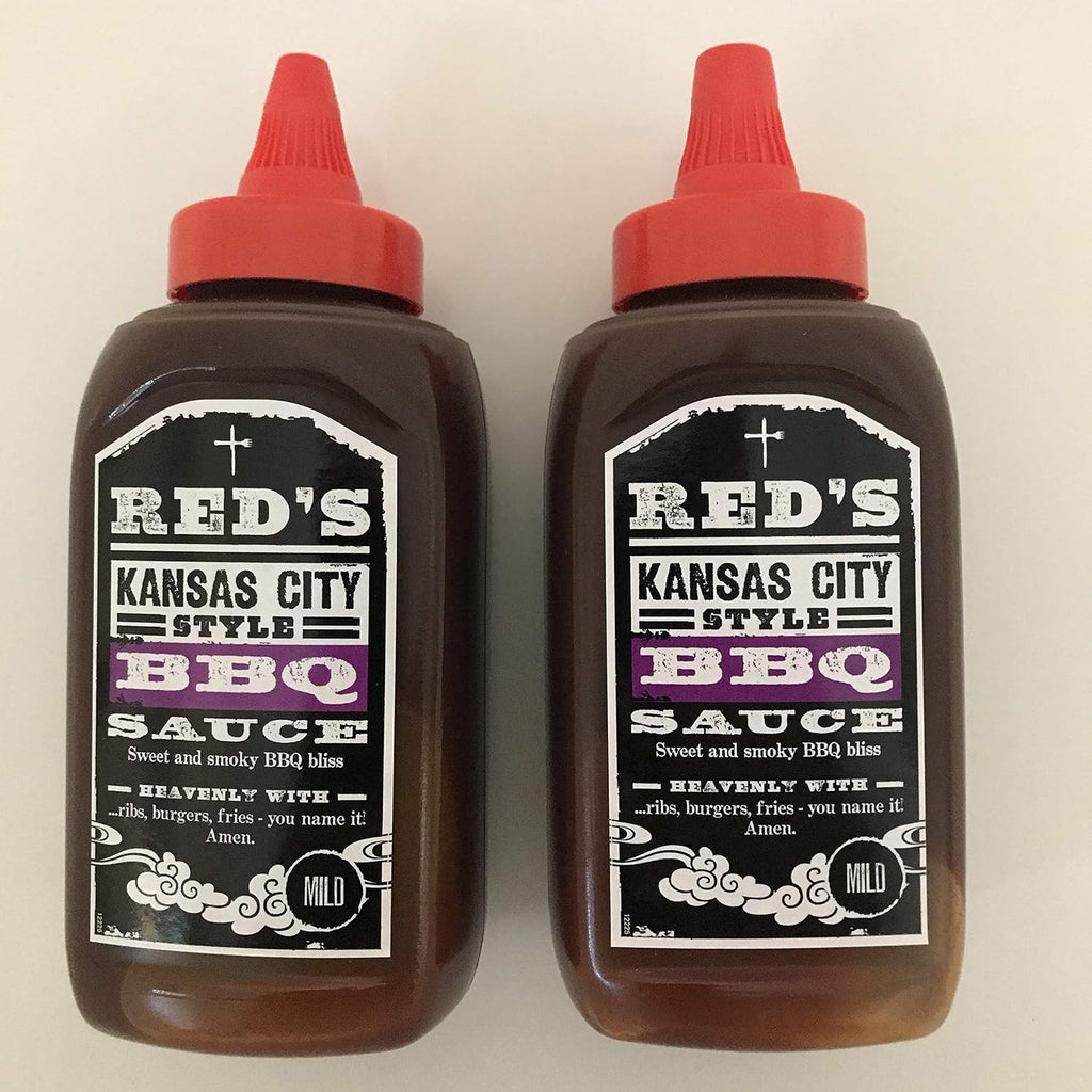 Red's Kansas City BBQ Sauce 320g - Pack of 2