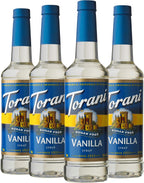 Torani Sugar Free Syrup, Vanilla, 25.4 Ounce (Pack of 4)