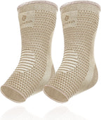 Benmarck Achilles Tendon Support Brace, Plantar Fasciitis Sock, Ankle Compression Sleeve For Running, Tendonitis and Flat Feet Relief