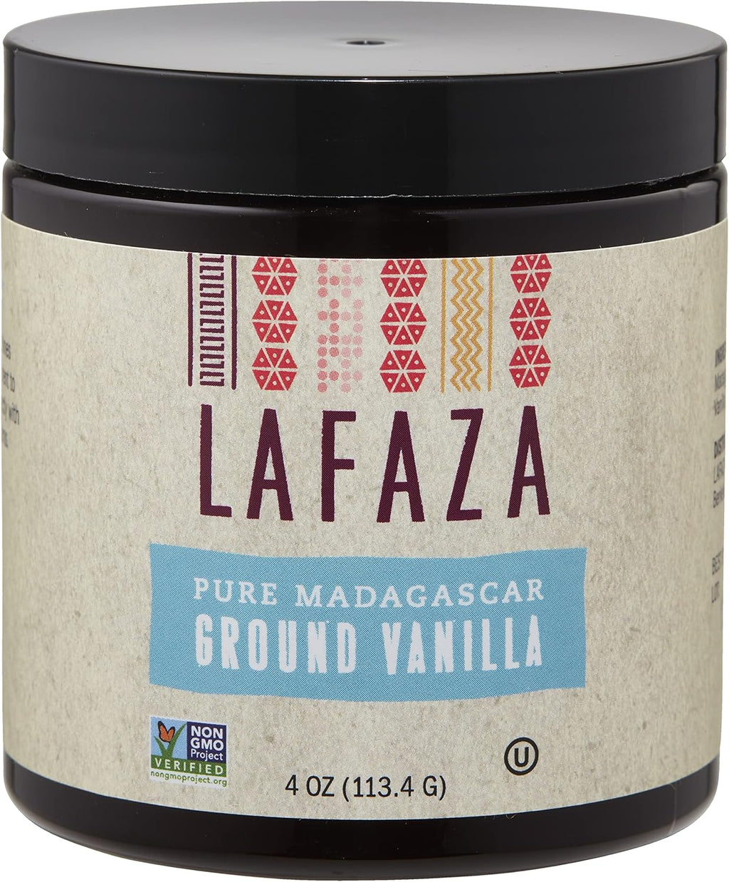 Lafaza All Natural Madagascar Bourbon Pure Ground Vanilla Bean Powder, 4oz