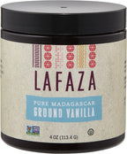 Lafaza All Natural Madagascar Bourbon Pure Ground Vanilla Bean Powder, 4oz