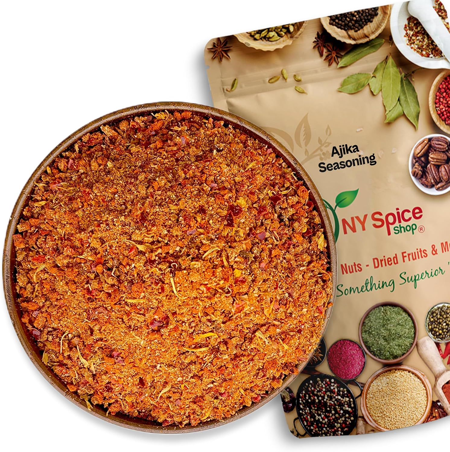 NY Spice Shop Ajika Seasoning - 6 Ounce Natural Blend of Delicious Spices and Seasonings for Grilled Chicken, Georgian Traditional Chicken and Cooking
