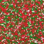 Edible Christmas Sprinkles for Cake Decorating 4.2ounce Holiday Jimmies Red and Green Sprinkles for Xmas Party Sprinkles for Cupcake Toppers Cookie Ice Cream Decorations Celebrations