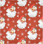Gift Boutique - 100 Count Christmas Red Santa Claus Cocktail Beverage Napkins, Holly Leaves Disposable Paper Napkin Xmas Dessert Napkins for Dinner, Buffet, Tableware Party Supplies Decorations