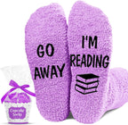 Book Lovers Gifts, Funny Reading Socks for Book Lovers, Cute Gifts for Readers Women
