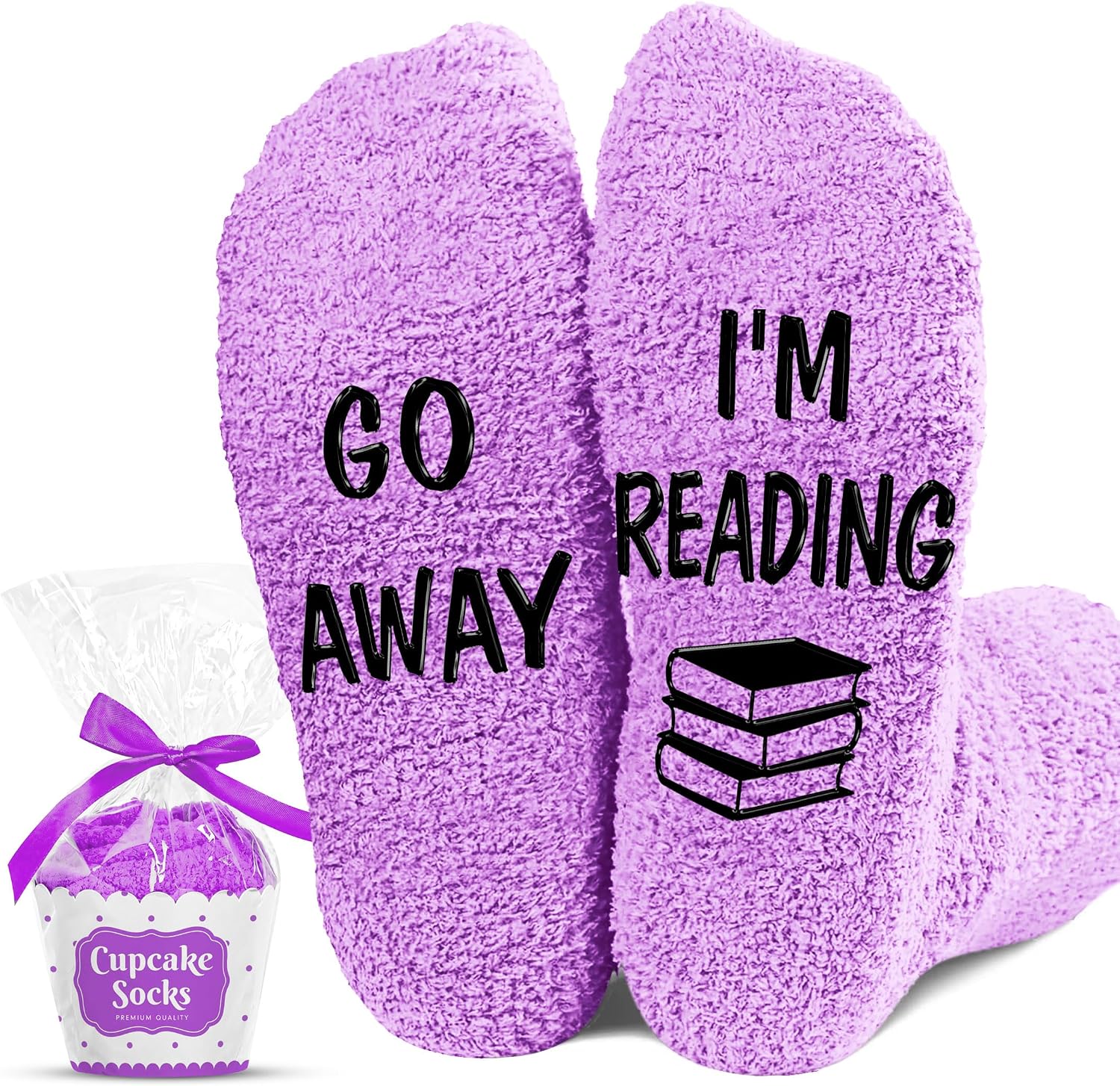 Book Lovers Gifts, Funny Reading Socks for Book Lovers, Cute Gifts for Readers Women