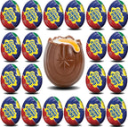Cadburry Eggs Creme Bulk 24 Pack – Creamy Milk Chocolate Eggs With Fundant Creme Filling – Individually Wrapped Easter Candy – Great for Easter Baskets, Party Favors, and Gifting