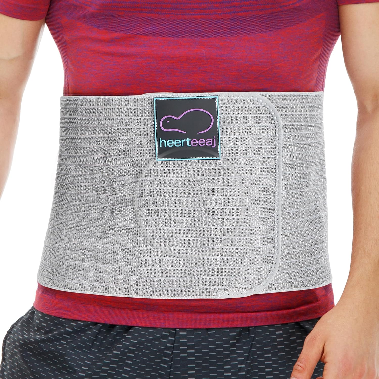 Umbilical Hernia Belt - For Men and Women – Abdominal Hernia Binder for Belly Button Navel Hernia Support, Helps Relieve Pain - for Incisional, Epigastric, Ventral, & Inguinal Hernia