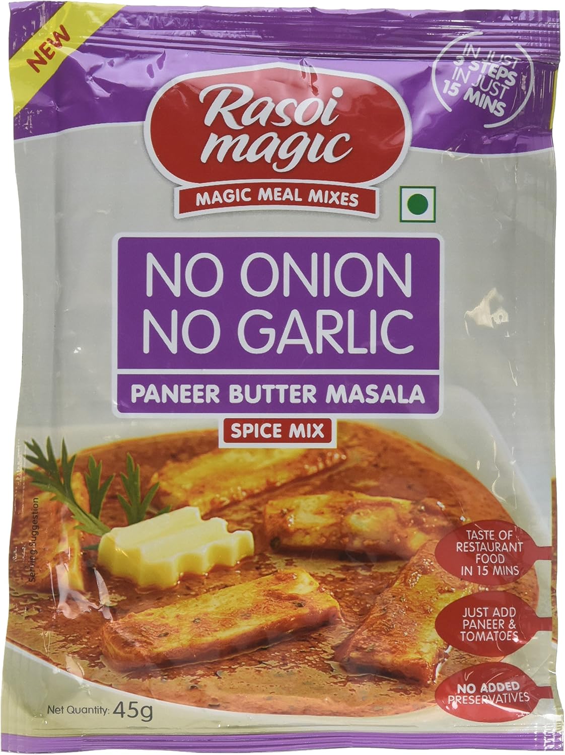 Rasoi Magic, Paneer Butter Masala Spice Mix, 45 Grams(gm)