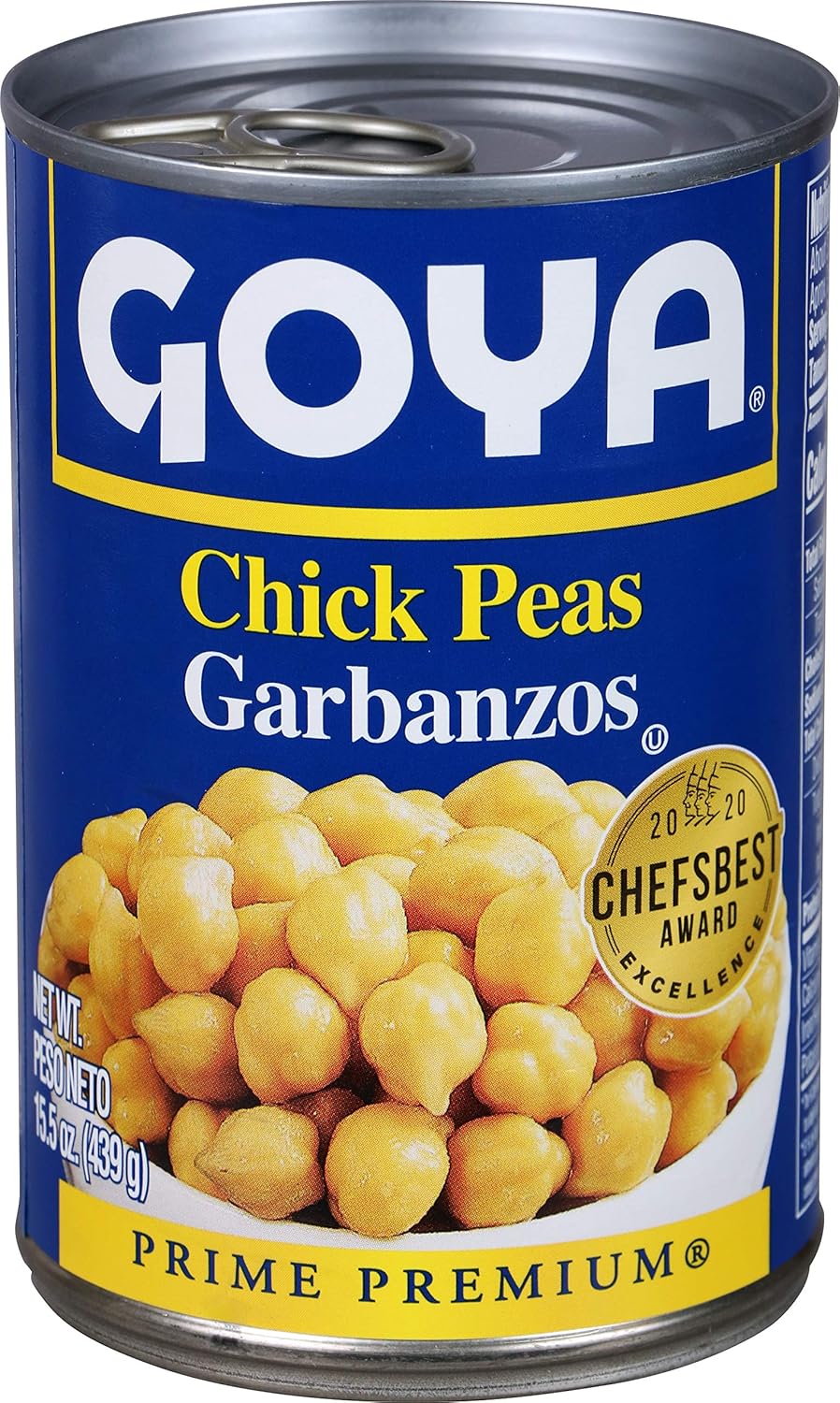 Goya Chick Peas, Garbanzo Beans, 15.5 Ounce