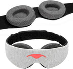 Manta Original Sleep Mask - Maximum Blackout Sleep Mask for Deep Sleep, Adjustable with Detachable Eye Cups, Zero Eye Pressure for Back & Belly Sleepers, Ideal for Travel, Shift Work & Daytime Sleep