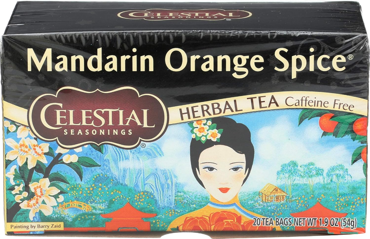 Celestial Seasonings Herbal Tea, Mandarin Orange Spice®, Caffeine Free, 20 Tea Bags, 1.9 oz (55 g)