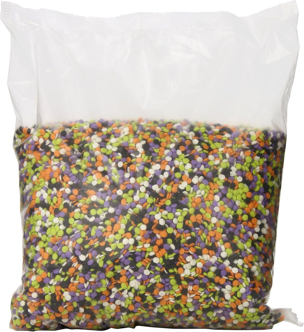DecoPac Quins, Trick or Treat Halloween Sprinkles for holiday themed cakes, baking, cupcakes, 3.47 Pound