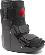 MARS WELLNESS Premium Short Air Cam Walker Boot - Small - Fracture, Sprained Ankle/Foot Stabilizer - Broken Toe Walking Boots for Men or Women