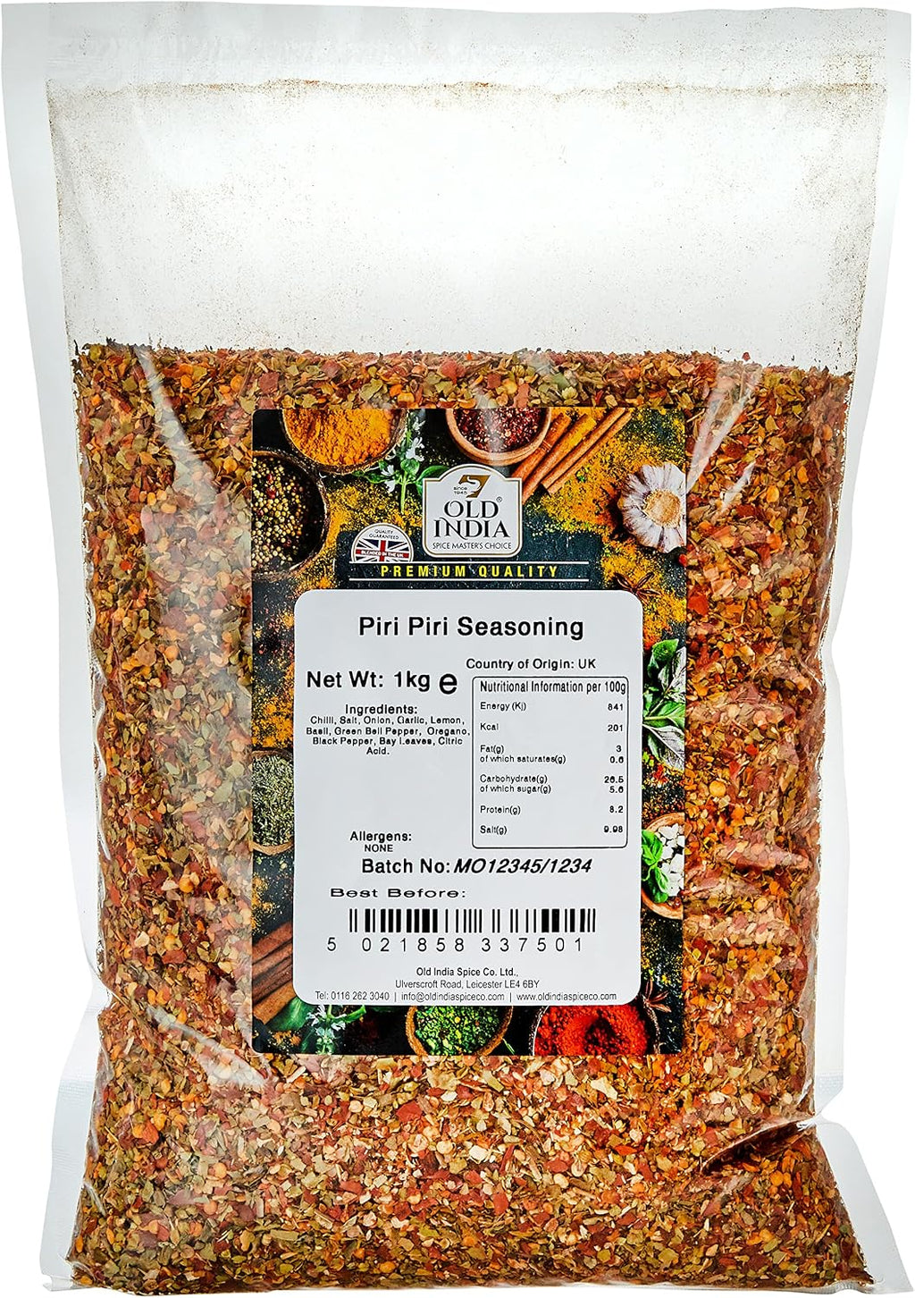 Old India Piri Piri Seasoning 1 Kg