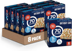 Fiber One 70 Calorie Soft-Baked Bars, Birthday Cake, Snack Bars, 8 ct (Pack of 1)