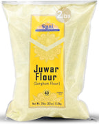 Rani Juwar (Sorghum) Flour 32oz (2lbs) 908g ~ All Natural | Vegan | Gluten Friendly | NON-GMO | Kosher | Indian Origin