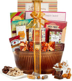 Broadway Basketeers Gourmet Easter Gift Basket for Women, Men, Families, Chocolate, Savory Snacks, great gift for Easter, Spring and Birthdays