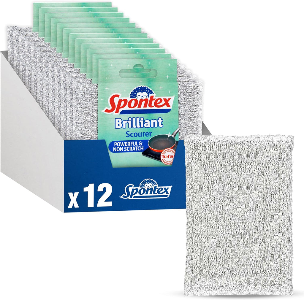 Spontex Brilliant Scourer, 13 x 8.5 cm