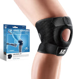 LP 788CA Adjustable Knee Brace with Open Patella - Kneecap Support for Running, Biking, Aerobics, Fitness, Football, Basketball, Hiking and Pain Relief (Regular Size, 1pcs)