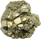 Amazing Gemstone Pyrite Raw Crystals and Healing Stones, Natural Rocks For Tumbling - DIY Raw Stones And Crystals (1 Piece)