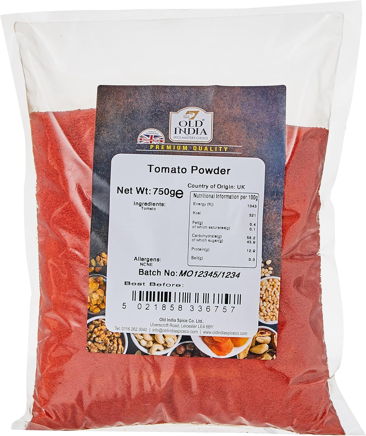 Old India Tomato Powder 750 g