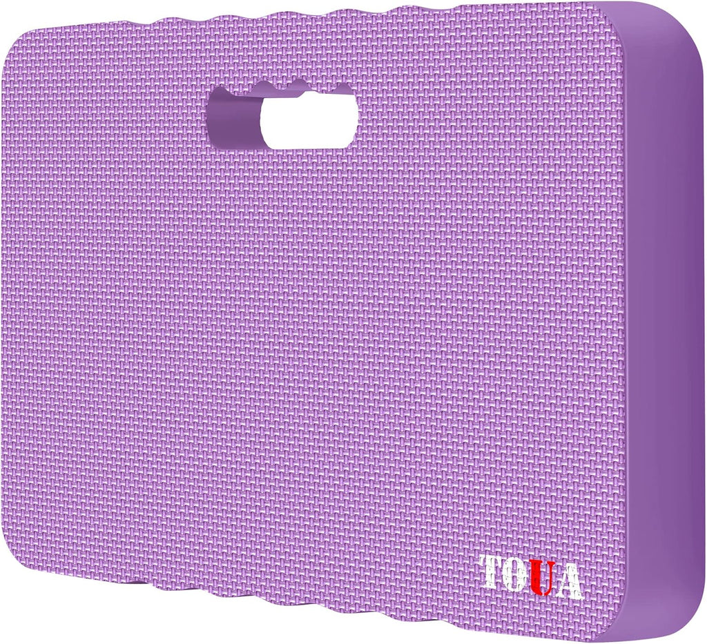 Kneeling Pad Thick Extra Large High Density Foam Comfort Kneeling Pad for Work Gardening Yoga Exercise Garden Knee Pad Purple, 1 Pack