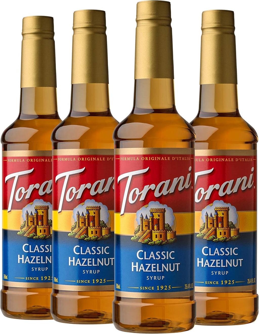 Torani Syrup, Classic Hazelnut, 25.4 Ounces (Pack of 4)