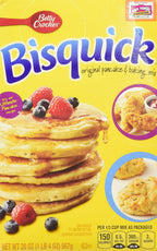 Betty Crocker Bisquick Pancake and Baking Mix, Original, Makes About 30 Pancakes, 20 oz