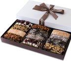 Barnetts Easter 12 Chocolate Biscotti Gift Box, Spring Treats Hamper Stuffer, Gourmet Cookie Gifts Basket for Him and Her, Food Delivery, Fancy Cookies Candy Box Baskets Ideas for Wife, Husband, Girlfriend, Women, Men