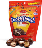 Candylandia Cookie Dough Bites Candy with Raw Edible Cookie Dough in Value Size 10.5 ounce bag | Chocolate Chip Flavor | 1 bag