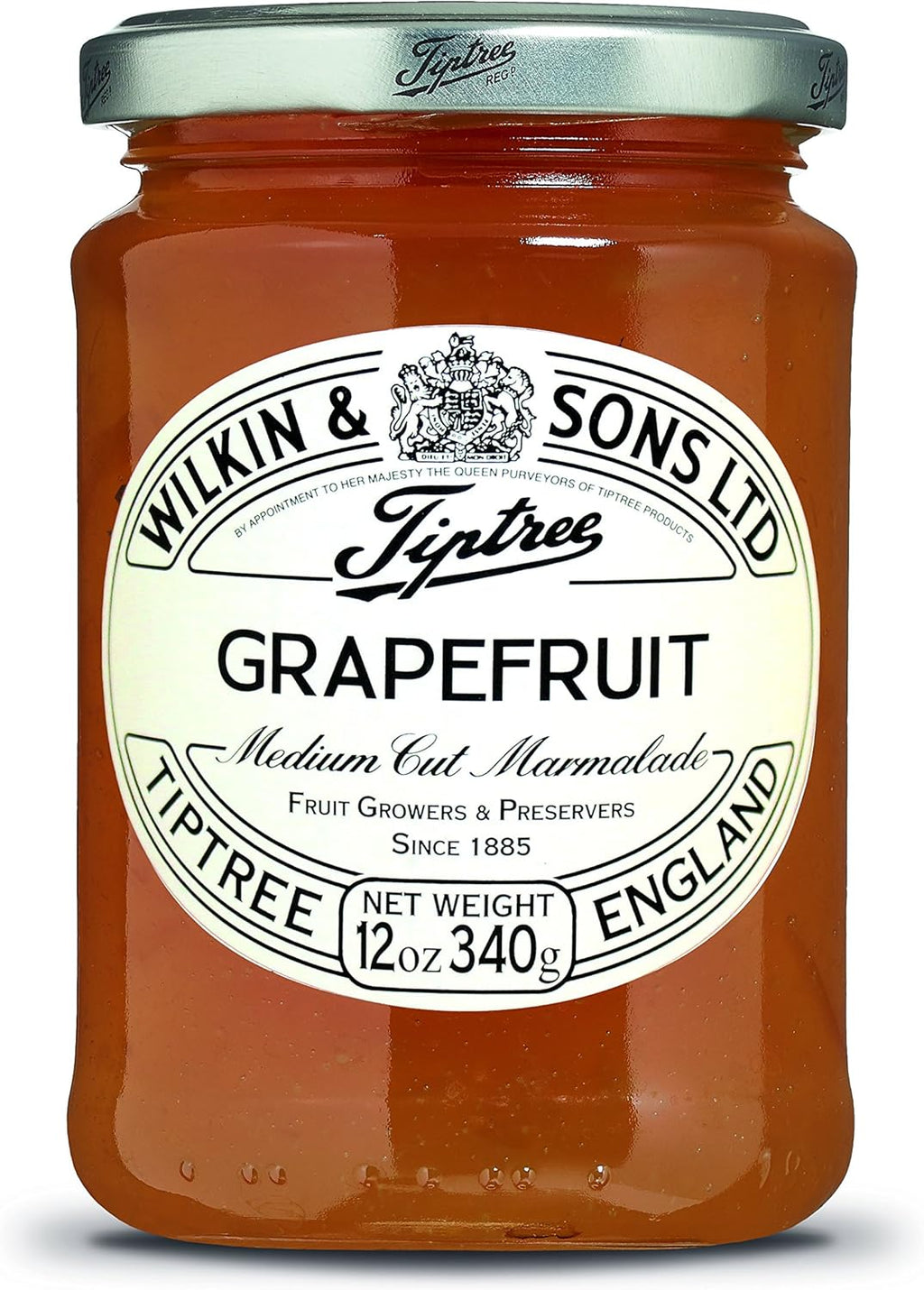 Tiptree Grapefruit Marmalade, 12 Ounce Jars (Pack of 6)