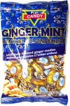KC Candy Original Ginger Mint Candy (Pack of 3) 3.2 oz Bags
